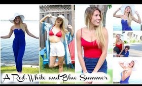A Red, White and Blue Summer | Lookbook