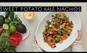 COOKING WITH LAUREN: SWEET POTATO KALE NACHOS!