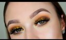 Wearable Yellow Smokey Eye Makeup Tutorial