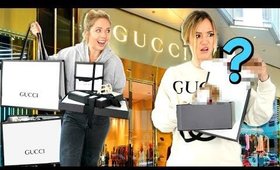 Sister Shops for Me at GUCCI! *it gets awkward*