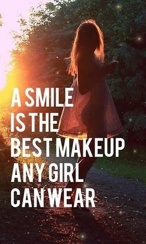 This is so true. The prettiest girl is the one who is smiling! The one who is confident and happy! So take this advice!!!! And smile!😄😃😀
Xox😘
Bailey
