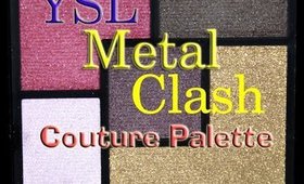 Swatches ~ YSL Couture Palette in Metal Clash
