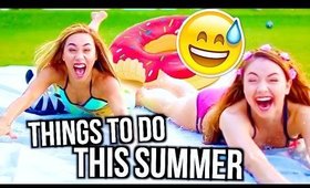 How To Have The Best Summer | Things to do AT HOME!