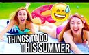 How To Have The Best Summer | Things to do AT HOME!