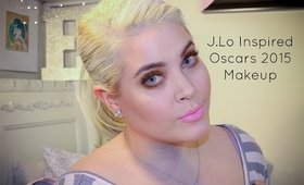J.Lo Oscars 2015 Makeup Tutorial | Elba Lopez