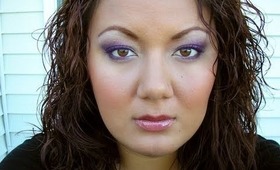 Purple Popping Brown Eyes Using Physicians Formula