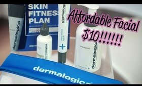 $10 FACIAL?? FT. Dermalogica |Vlog with BeautyByLee