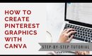 How to Create Pinterest Images in Canva | UPDATED | How She Does It Co