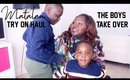 I DID A TRY ON HAUL WITH MY KIDS AND I NEVER EXPECTED THIS! KIDS AND PLUS SIZE CLOTHES FROM MATALAN