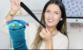 MAKE-UP AANBRENGEN MET EEN SOK | HACK OR WACK?!