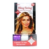 Bling String 500' Hair Tinsel with Clips - Hologram Silver/Purple