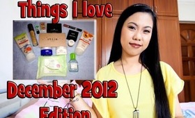 Things I love - December 2012 Edition