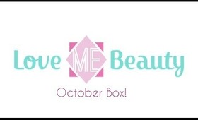 Love Me Beauty | October Box!