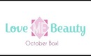 Love Me Beauty | October Box!