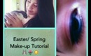 Spring/ Easter Make-Up Tutorial Collab w/ Toritherebelangel | NYX cosmetics|