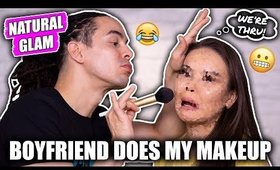 BOYFRIEND DOES MY MAKEUP | Maryam Maquillage