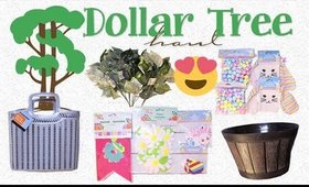 Dollar Tree Haul #5 | Spring/Easter DIY/Decor Finds | PrettyThingsRock
