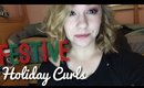 Festive Holiday Curls (FOR SHORT, MEDIUM, AND LONG HAIR!)