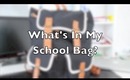What's in My School Bag?