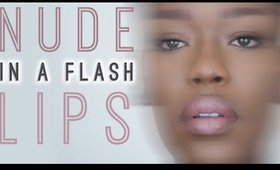 Peachy Nude Pouty Ombre Lips for Dark Skin #15SecondFierce