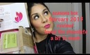 Seasons Box February 2013 Review- I loved the Chocolate a bit to much lol
