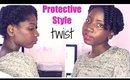 Easy Protective Style for Wet Twist
