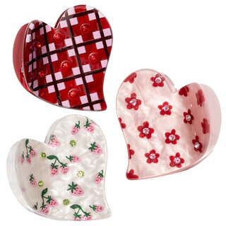 Frasier Sterling Lover Claw Clip Set