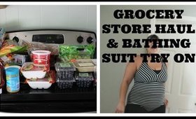 Grocery Store Haul (Weight Loss) ~ Week #12 & Bathing Suit Try On