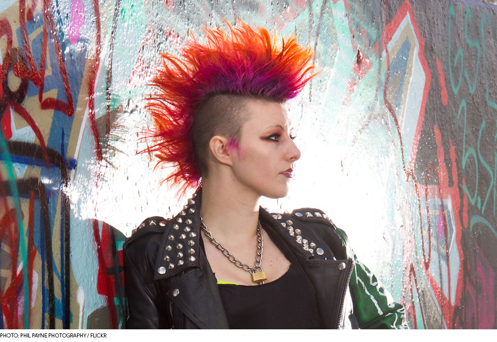 Punk Beauty Rituals We'll Never Forget