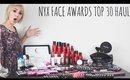 NYX Face Awards Top 30 Haul! | Courtney Little