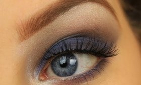 Sultry Navy Blue Smokey Eye