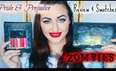SWATCHES + REVIEW :Pride & Prejudice & Zombies Collection Bh Cosmetics | Rosa Klochkov