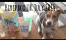 Birchbox UK July 2014 Unboxing... with Lyla