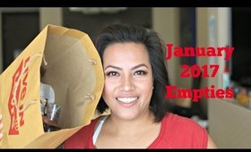 January 2017 Empties