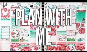 Erin Condren Life Planner Plan with Me | Planner Penguin Spread