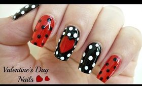 Elegant Valentine's Day Nail Art!