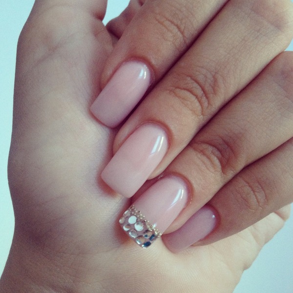 Diamond nails | Alexandra S.'s Photo | Beautylish