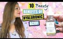 10 BEAUTY BENEFITS OF HYALURONIC ACID! │ YOUNGER, SMOOTHER LOOKING SKIN AT HOME!