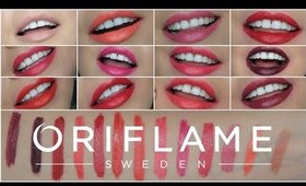 ORIFLAME Lip Sensation Matte Mouse REVIEW/DEMO/SWATCHES | Danielle Scott