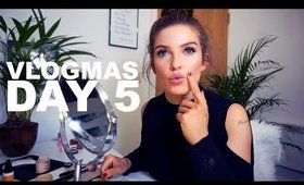 Everyday Makeup Tutorial & Aerial Sling VLOGMAS DAY 5