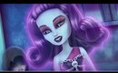 Monster High Spectra Vondergeist Haunted Makeup Tutorial