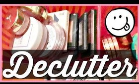 Blush, Bronzer & Highlighter Declutter 2018 | Decluttering my Makeup Collection