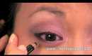 Beginner drugstore and covergirl makeup tutorial - Purple and Pinks
