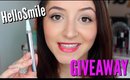 HOW TO Whiten Teeth at Home!! TheHelloSmile Whitening Pen + GIVEAWAY!