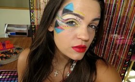 Tribal (Native American) Halloween Makeup (3 WAYS!)