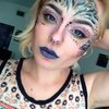 Mermaid inspired makeup 