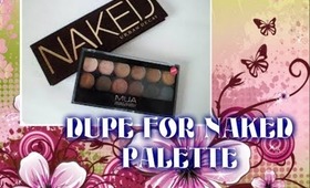 DUPE FOR NAKED PALETTE