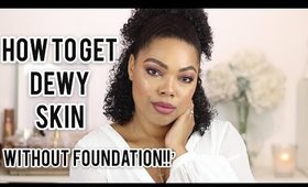NO FOUNDATION GLAM MAKEUP | Karina Waldron