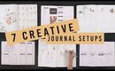 7 CREATIVE BULLET JOURNAL SETUP IDEAS | ANN LE