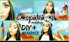 DIY Cleopatra Headpiece & Inspired Makeup